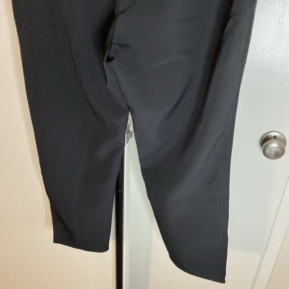 INC International Concepts Black Skinny Ankle Pants 10 Side Zip Work Trousers - Picture 5 of 5